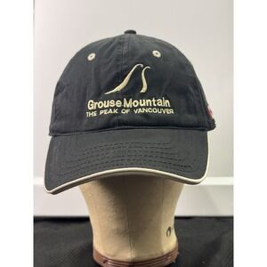 Vtg Grouse Mountain Vancouver The Peak‎ Of Vancouver Cap Hat Canadian Original